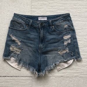 Just USA High Waisted Denim Shorts SZ Medium